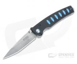 Mcusta Katana MC-4 Series Clad VG10 Tanto Blue Accent Liner Lock Folder
