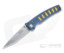 Mcusta Katana Series Blue-Gold Folder VG-10 Clad Tanto