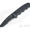 Boker Kalashnikov 74 Automatic Tanto Part Serrated Black D2 Folding Knife 01KALS102N