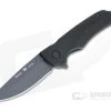 Buck Sprint Ops Flipper Coated S30V Black Canvas Micarta Folder 0843BKS