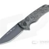 Buck Sprint Ops Flipper Coated S45VN Marbled Carbon Fiber Folder 0843CFS