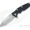 Hinderer Eklipse 3.5" Harpoon Tanto Tri-Way Stonewashed 20CV Black G10 Flipper 0912