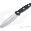 Microtech Socom Alpha Tanto Stonewashed M390 Standard Black G10 Fixed Blade 114-10