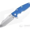 Hinderer Eklipse 3.5" Harpoon Spanto Stonewashed 20CV Blue G10 Tri-Way Flipper 1183
