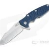 Hinderer Eklipse 3.5" Harpoon Spanto Stonewashed 20CV Blue/Black G10 Bronze Tri-Way Flipper 1189
