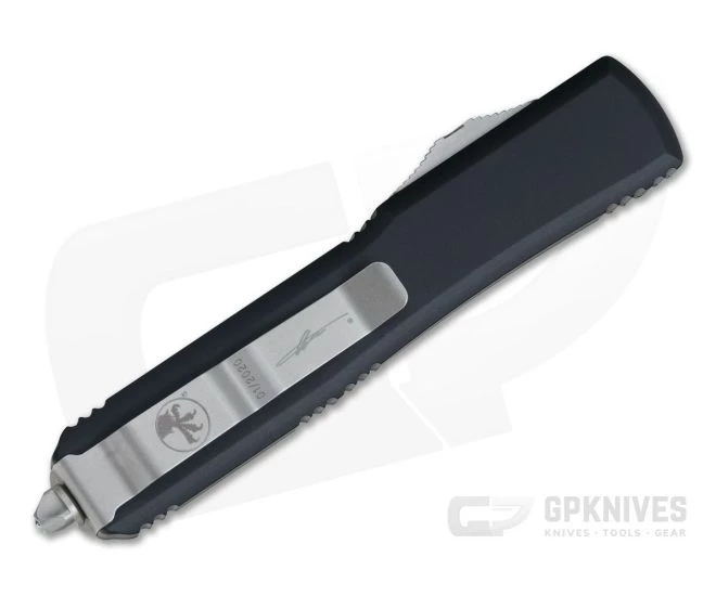 Microtech Ultratech Hellhound Signature Apocalyptic Tanto OTF Automatic Knife 119-10APS - Image 2