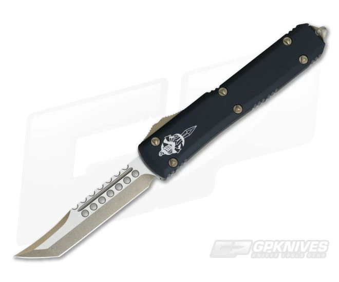 Microtech Ultratech Hellhound CC Tanto Bronze Two-Tone OTF Automatic Knife 119-13CC