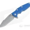 Hinderer Eklipse 3.5" Harpoon Spanto Working Finish 20CV Blue G10 Battle Bronze Tri-Way Flipper 1210