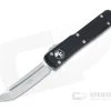 Microtech Ultratech Tanto Stonewashed M390 Black OTF Automatic Knife 123-10