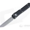 Microtech Ultratech Black CC Apocalyptic 204P Tanto OTF Automatic Knife 123-10AP