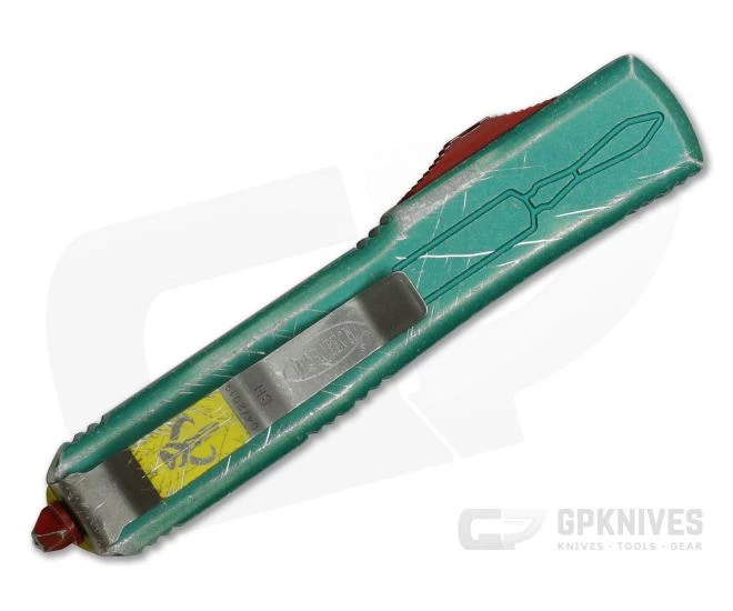 Microtech Ultratech Bounty Hunter Tanto OTF Automatic Knife 123-10BH - Image 2