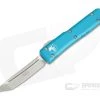Microtech Ultratech Turquoise CC Satin CTS-204P Tanto OTF Automatic Knife 123-4TQ