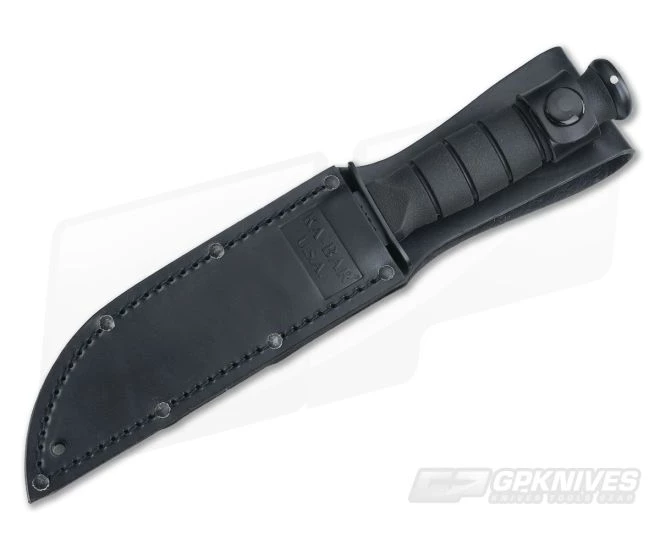 Kabar Black Short Tanto Leather Sheath 1254 - Image 2