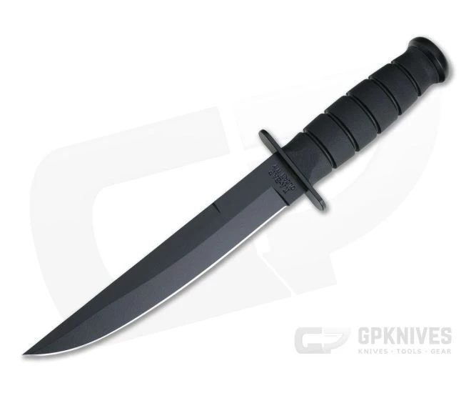Kabar Modified Tanto Knife Plain Edge Black Composite Sheath 1266