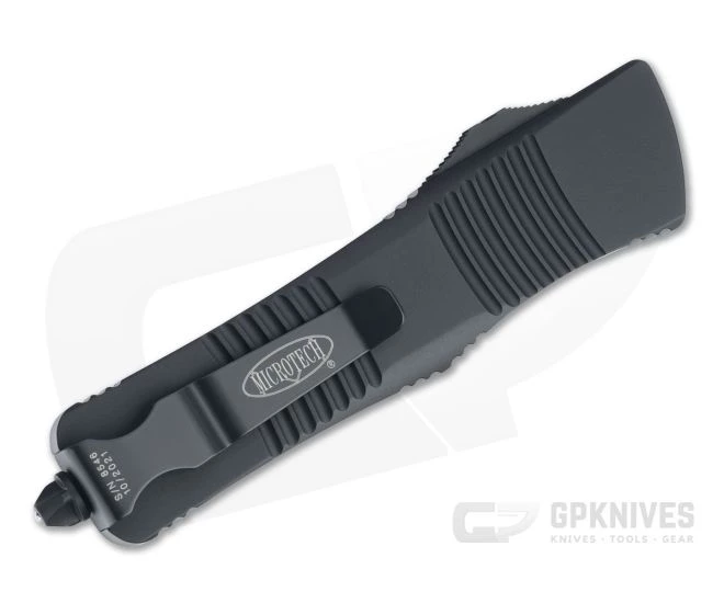 Microtech Troodon T/E Tactical Black M390 Tanto OTF Automatic 140-1T - Image 2