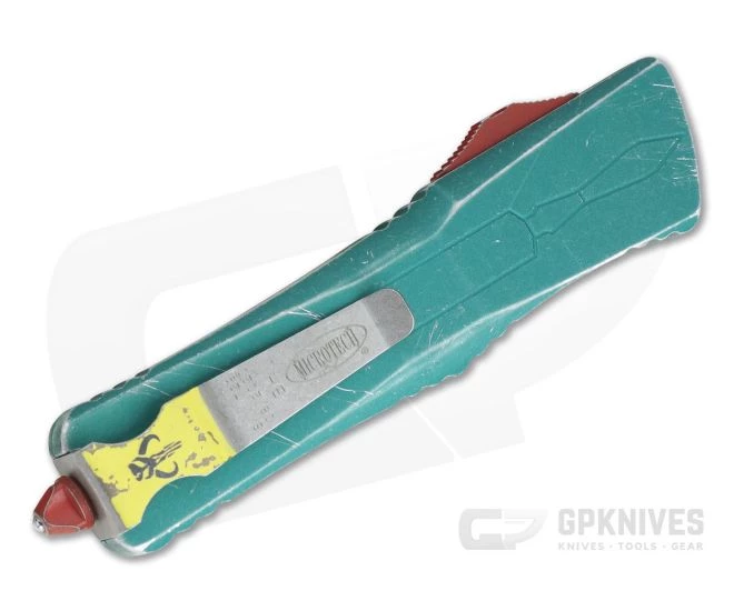 Microtech Combat Troodon Bounty Hunter Apocalyptic Tanto OTF Automatic Knife 144-10BH - Image 2
