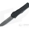 Microtech Combat Troodon Delta Signature Fluted DLC Tanto Black Frag OTF Automatic Knife 144-1CT-DS