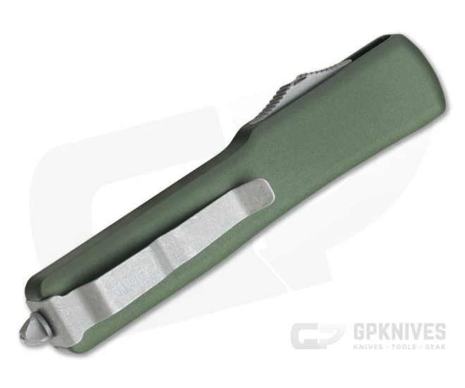 Microtech UTX-70 Apocalyptic 204P Tanto OD Green OTF Automatic Knife 149-10APOD - Image 2