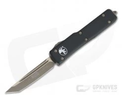 Microtech UTX-70 Bronze Apocalyptic 204P Tanto Black OTF Automatic Knife 149-13AP
