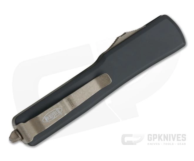 Microtech UTX-70 Bronze Apocalyptic 204P Tanto Black OTF Automatic Knife 149-13AP - Image 2