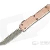 Microtech UTX-70 Bronze Apocalyptic 204P Tanto Copper Top OTF Automatic Knife 149-13APCPS
