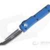Microtech UTX-70 Black 204P Tanto Blue OTF Automatic Knife 149-1BL