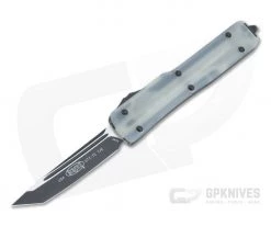 Microtech UTX-70 T/E Signature Jade Green G10 Top Black 204P Tanto OTF Automatic Knife 149-1GTJGS