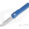 Microtech UTX-70 Satin CTS-204P Tanto OTF Blue Automatic Knife 149-4BL