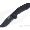 SOG TAC AU Tanto Blackout Serrated D2 AU-XR Lock Automatic Folder 15-38-04-57