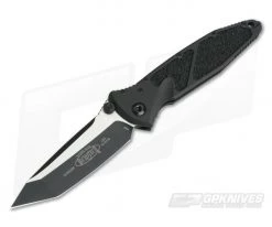 Microtech Socom Elite Tanto Manual Tactical Black M390 Plain 161-1T