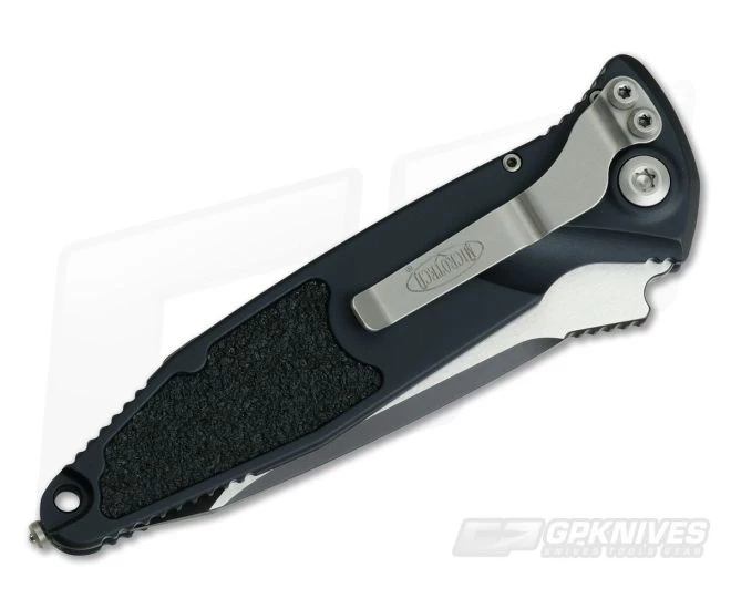 Microtech Socom Elite Automatic Tanto Black M390 Plain Edge 161A-1 - Image 2