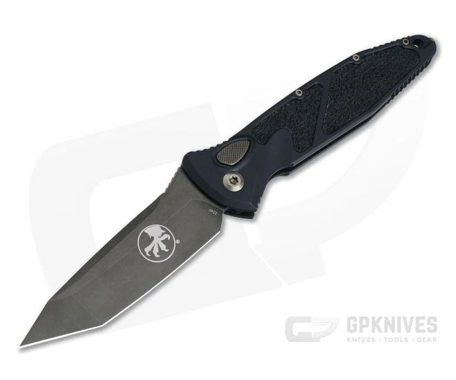 Microtech Socom Elite Automatic Signature Series Tanto Black DLC CTS-204P 161A-1DLCS