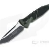 Microtech Socom Elite Automatic Tanto Green Black Plain Edge CTS-204P 161A-1OD