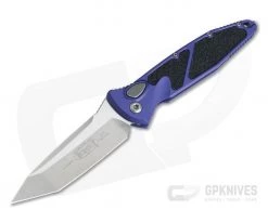 Microtech Socom Elite Tanto Purple Automatic Satin CTS-204P Plain Edge 161A-4PU