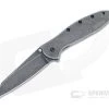 Kershaw Random Leek BlackWash Reverse Tanto Assisted Frame Lock Flipper 1660RBW