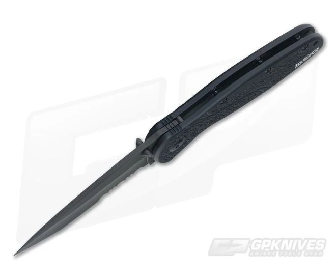 Kershaw Blur Black Partially Serrated Tanto 1670TBLKST - Image 3