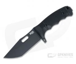SOG Seal FX Tanto Black S35VN Black GRN Tactical Fixed Blade Knife 17-21-02-57