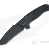 WE Knives x Elishewitz Press Check Tanto Black Stonewashed 20CV Black G10 Titanium Flipper WE20078A-1