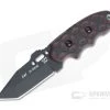 TOPS C.A.T. Black Tanto Red/Black Rocky Mountain Bullseye G10 Fixed Blade 203T-02