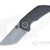 WE Knives Thug Christensen Gray Hand Rubbed 20CV Marble Carbon Fiber Frame Lock Folder 2103C