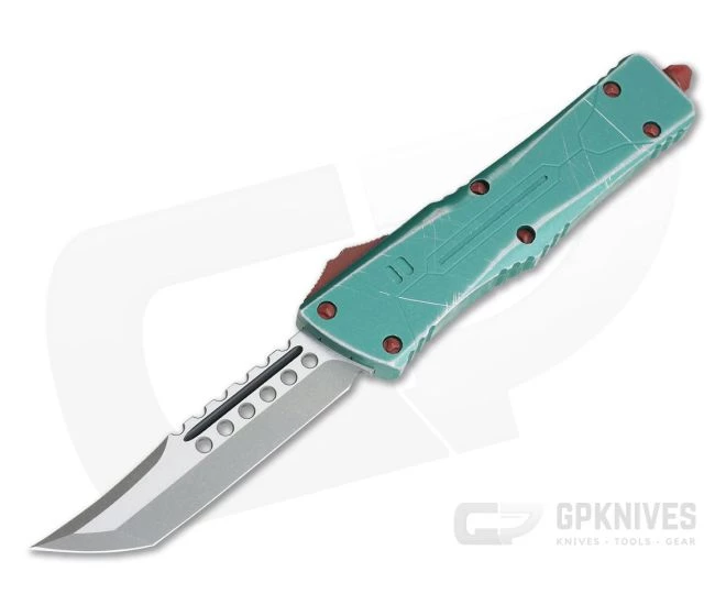 Microtech Combat Troodon Hellhound Bounty Hunter Automatic 219-10BH
