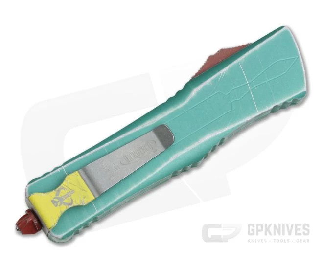 Microtech Combat Troodon Hellhound Bounty Hunter Automatic 219-10BH - Image 2