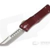 Microtech Combat Troodon Hellhound Merlot Bronzed Standard Signature Series OTF Automatic 219-13MRS
