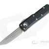 Microtech UTX-85 Tanto Apocalyptic CTS-204P Plain Edge Black OTF Automatic Knife 233-10AP