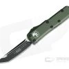 Microtech UTX-85 Tanto Black CTS-204P Plain Edge OTF Automatic Knife 233-1OD