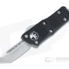 Microtech Mini Troodon T/E Stonewashed M390 Black Tanto OTF Automatic 240-10