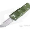 Microtech Mini Troodon T/E Stonewashed M390 Tanto OD Green OTF Automatic 240-10OD