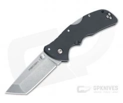 Cold Steel Mini Recon 1 Tanto Point Stonewashed AUS-10A Black GRN Tri-Ad Lock Folder 27BAT
