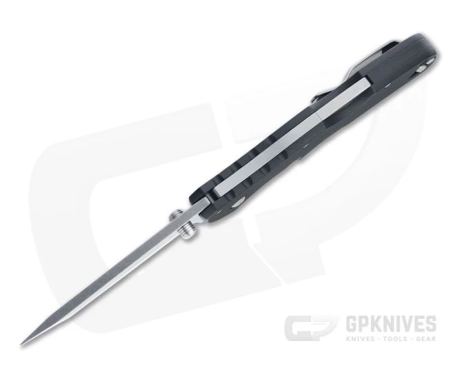 Cold Steel Mini Recon 1 Tanto Point Stonewashed AUS-10A Black GRN Tri-Ad Lock Folder 27BAT - Image 3