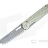 Gerber Ayako Green Aluminum Gray TiN Tanto Frame Lock Folding Knife 30-001690